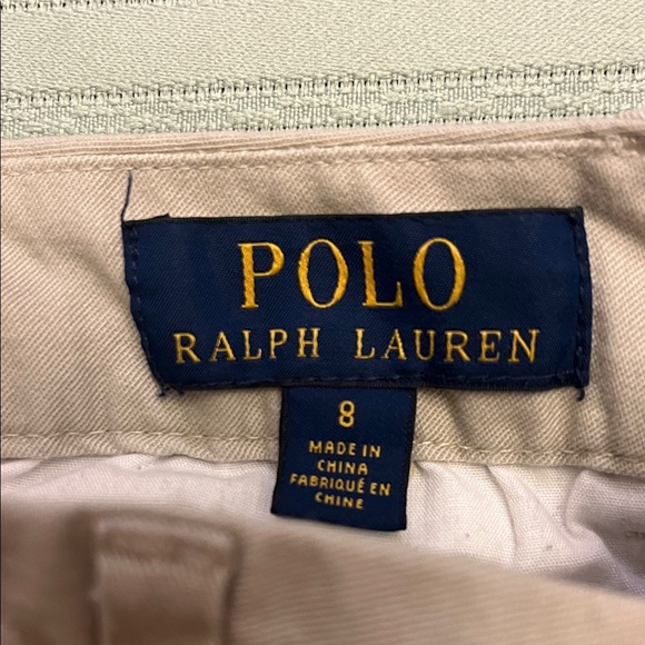 Polo by Ralph Lauren boy’s Light Khaki Chinos size 8 - Picture 4 of 9